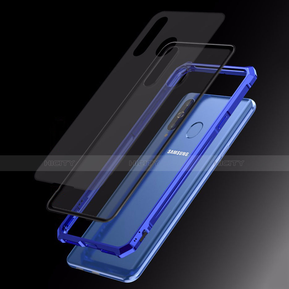 Funda Bumper Lujo Marco de Aluminio Espejo Carcasa para Samsung Galaxy A8s SM-G8870