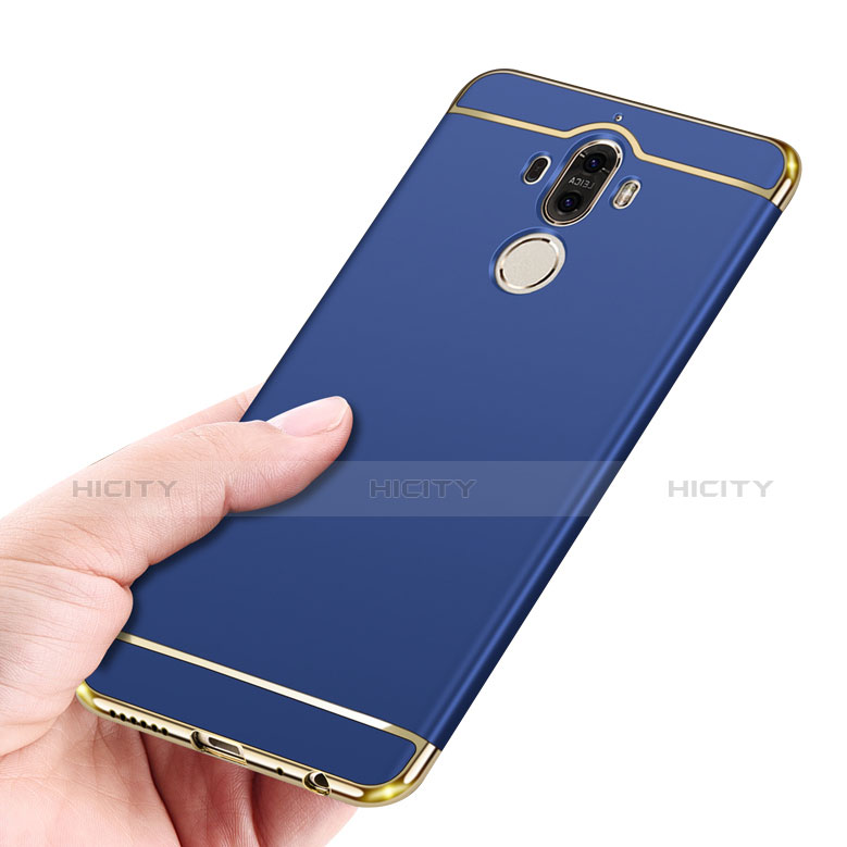 Funda Bumper Lujo Marco de Metal y Plastico Carcasa con Lanyard para Huawei Maimang 6