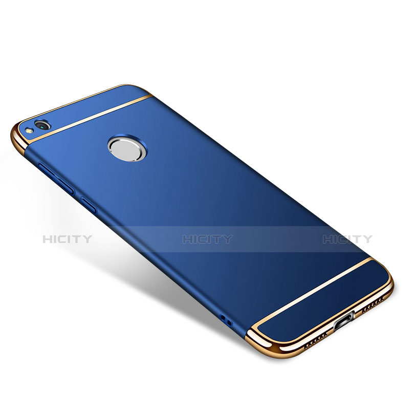 Funda Bumper Lujo Marco de Metal y Plastico para Huawei Nova Lite Azul