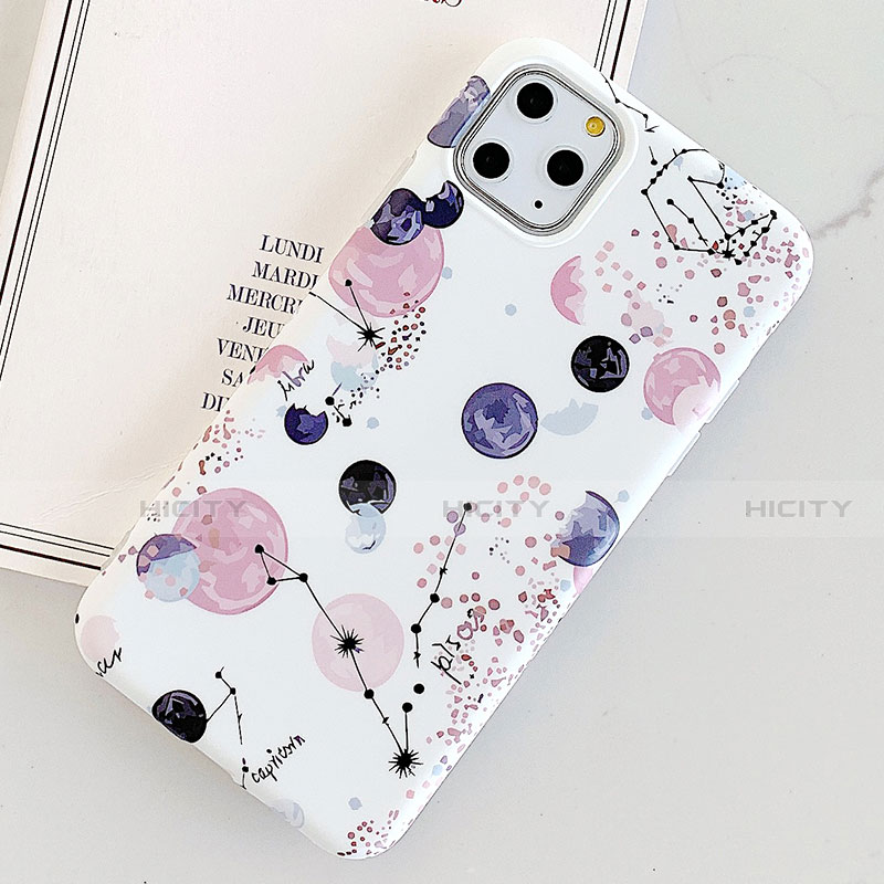 Funda Bumper Silicona Espejo Patron de Moda Carcasa para Apple iPhone 11 Pro Multicolor