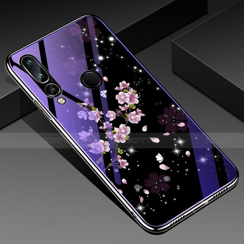 Funda Bumper Silicona Gel Espejo Mariposa Carcasa K01 para Huawei Honor 20 Lite