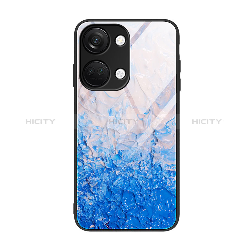 Funda Bumper Silicona Gel Espejo Patron de Moda Carcasa JM1 para OnePlus Ace 2V 5G