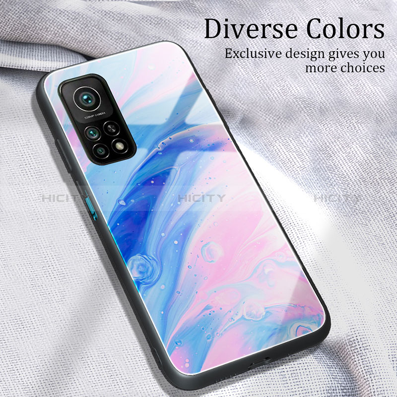 Funda Bumper Silicona Gel Espejo Patron de Moda Carcasa JM1 para Xiaomi Mi 10T 5G