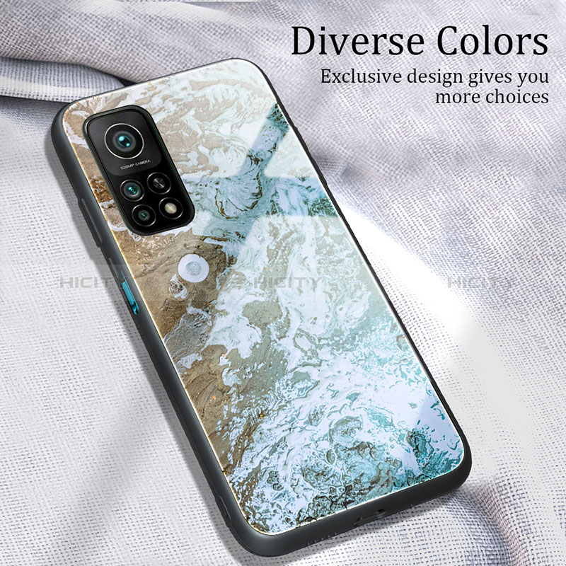 Funda Bumper Silicona Gel Espejo Patron de Moda Carcasa JM1 para Xiaomi Mi 10T 5G