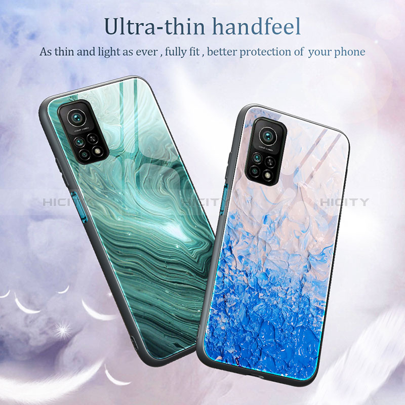 Funda Bumper Silicona Gel Espejo Patron de Moda Carcasa JM1 para Xiaomi Mi 10T 5G