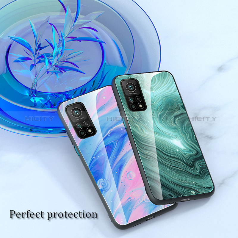 Funda Bumper Silicona Gel Espejo Patron de Moda Carcasa JM1 para Xiaomi Mi 10T Pro 5G