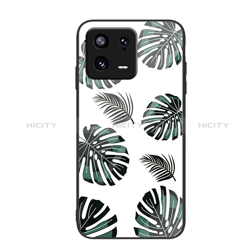 Funda Bumper Silicona Gel Espejo Patron de Moda Carcasa JM1 para Xiaomi Mi 13 5G