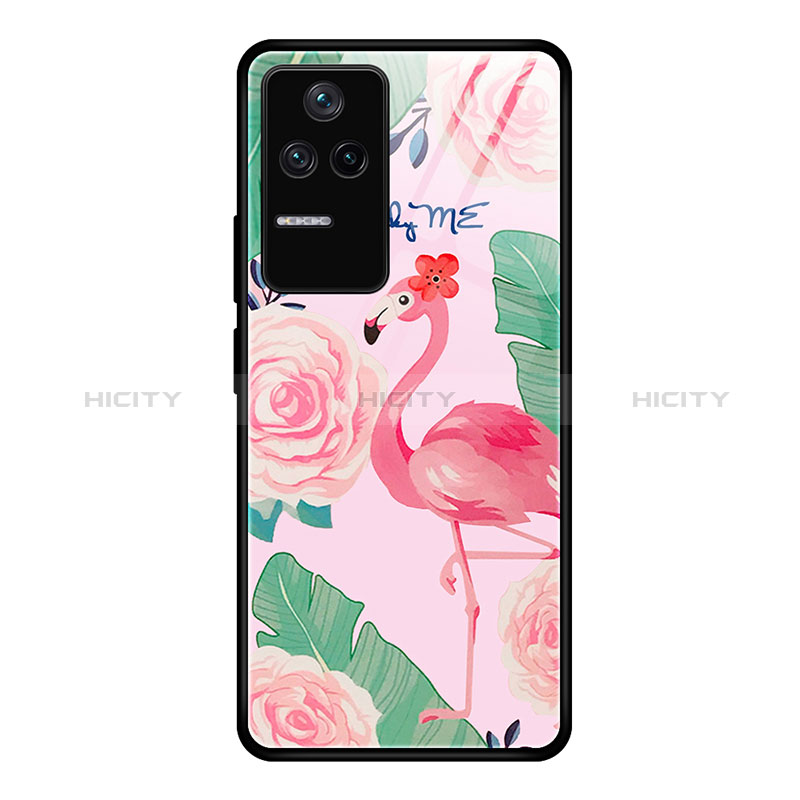 Funda Bumper Silicona Gel Espejo Patron de Moda Carcasa JM1 para Xiaomi Poco F4 5G