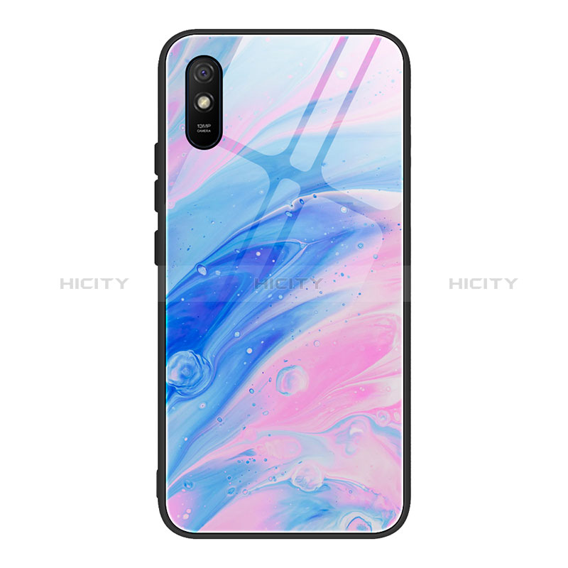 Funda Bumper Silicona Gel Espejo Patron de Moda Carcasa JM1 para Xiaomi Redmi 9AT Vistoso