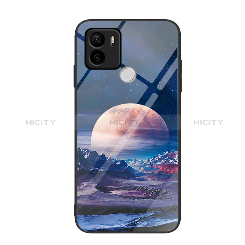 Funda Bumper Silicona Gel Espejo Patron de Moda Carcasa JM1 para Xiaomi Redmi A1 Plus