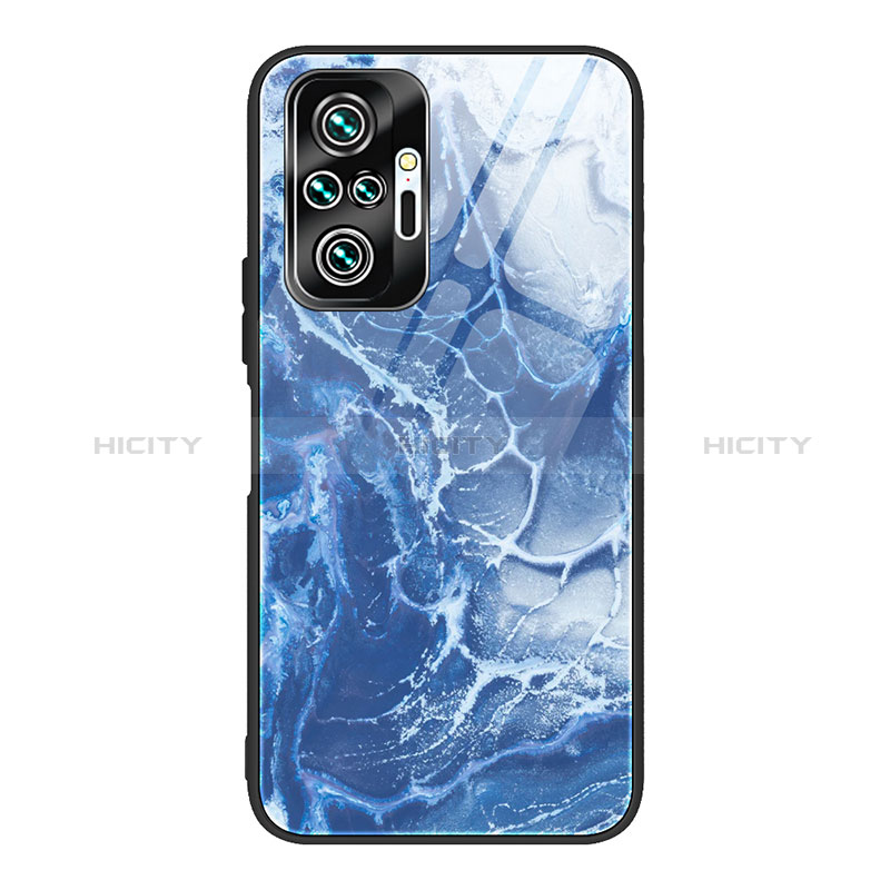 Funda Bumper Silicona Gel Espejo Patron de Moda Carcasa JM1 para Xiaomi Redmi Note 10 Pro Max