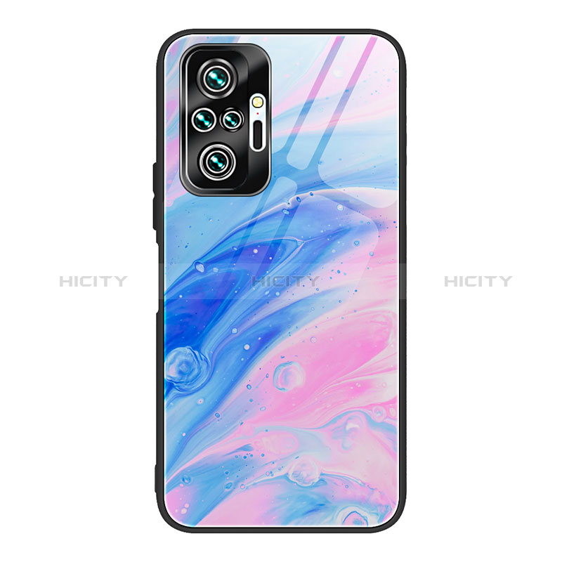 Funda Bumper Silicona Gel Espejo Patron de Moda Carcasa JM1 para Xiaomi Redmi Note 10 Pro Max