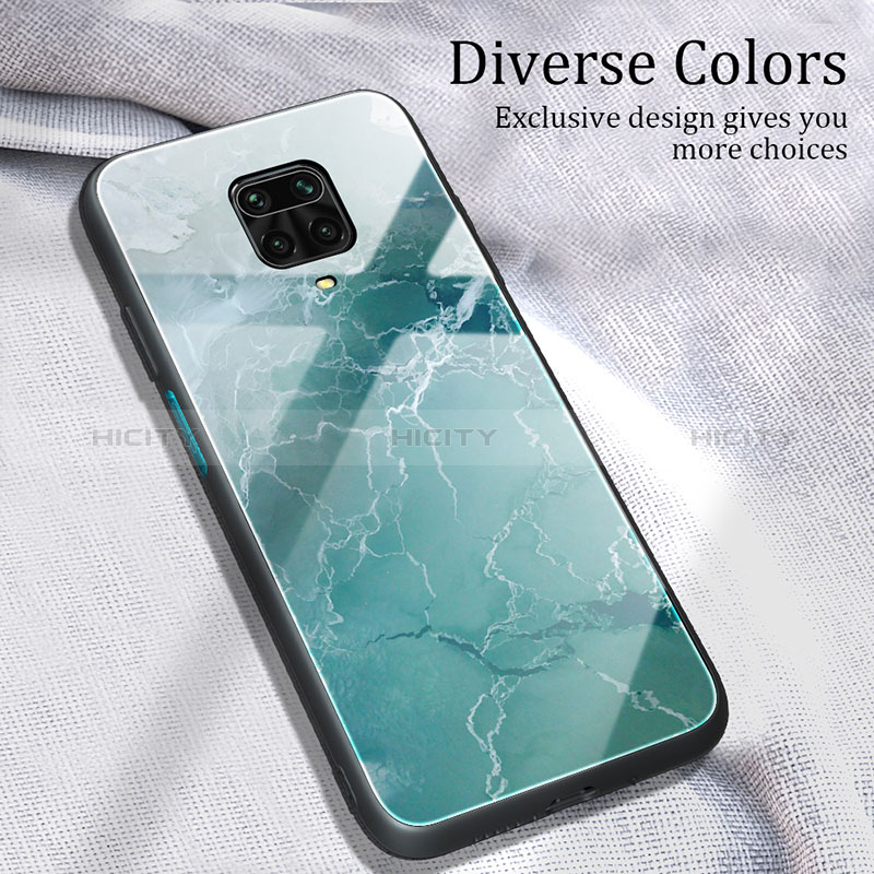 Funda Bumper Silicona Gel Espejo Patron de Moda Carcasa JM1 para Xiaomi Redmi Note 9 Pro