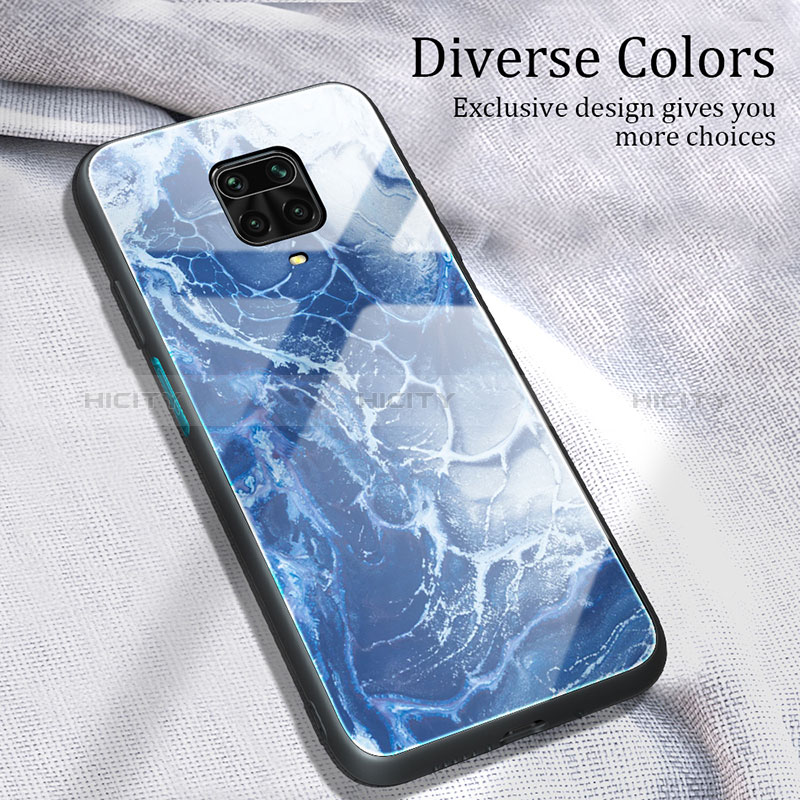 Funda Bumper Silicona Gel Espejo Patron de Moda Carcasa JM1 para Xiaomi Redmi Note 9 Pro Max