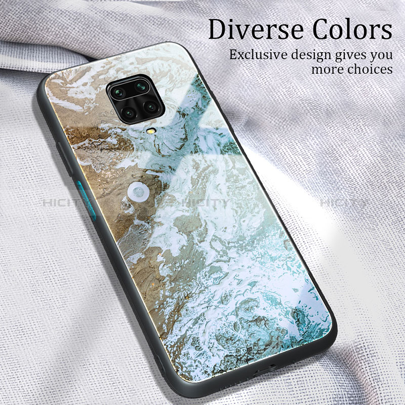 Funda Bumper Silicona Gel Espejo Patron de Moda Carcasa JM1 para Xiaomi Redmi Note 9 Pro Max