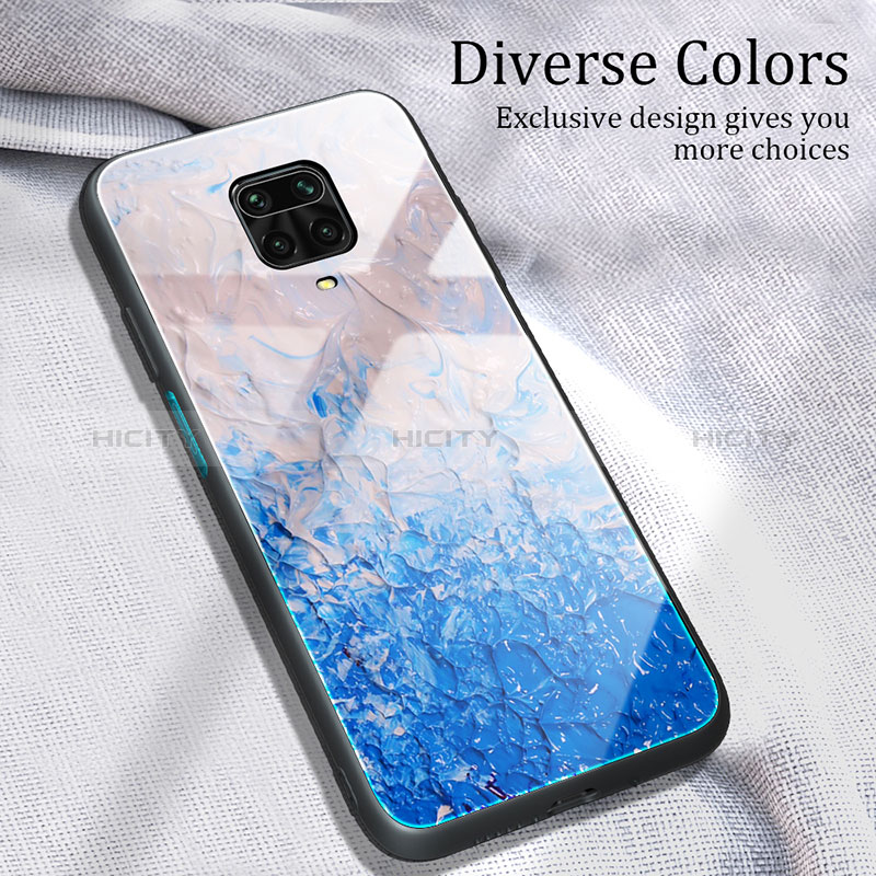 Funda Bumper Silicona Gel Espejo Patron de Moda Carcasa JM1 para Xiaomi Redmi Note 9 Pro Max