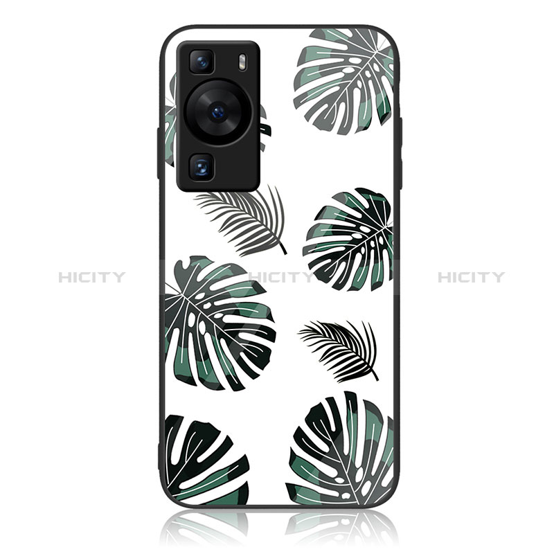 Funda Bumper Silicona Gel Espejo Patron de Moda Carcasa JM2 para Huawei P60