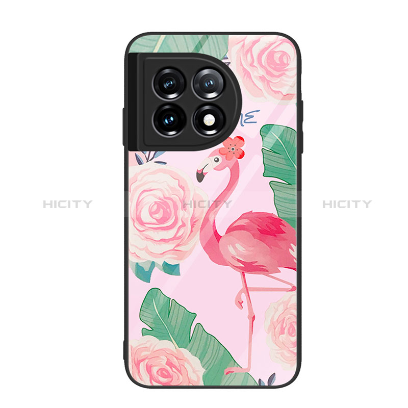 Funda Bumper Silicona Gel Espejo Patron de Moda Carcasa JM2 para OnePlus 11 5G