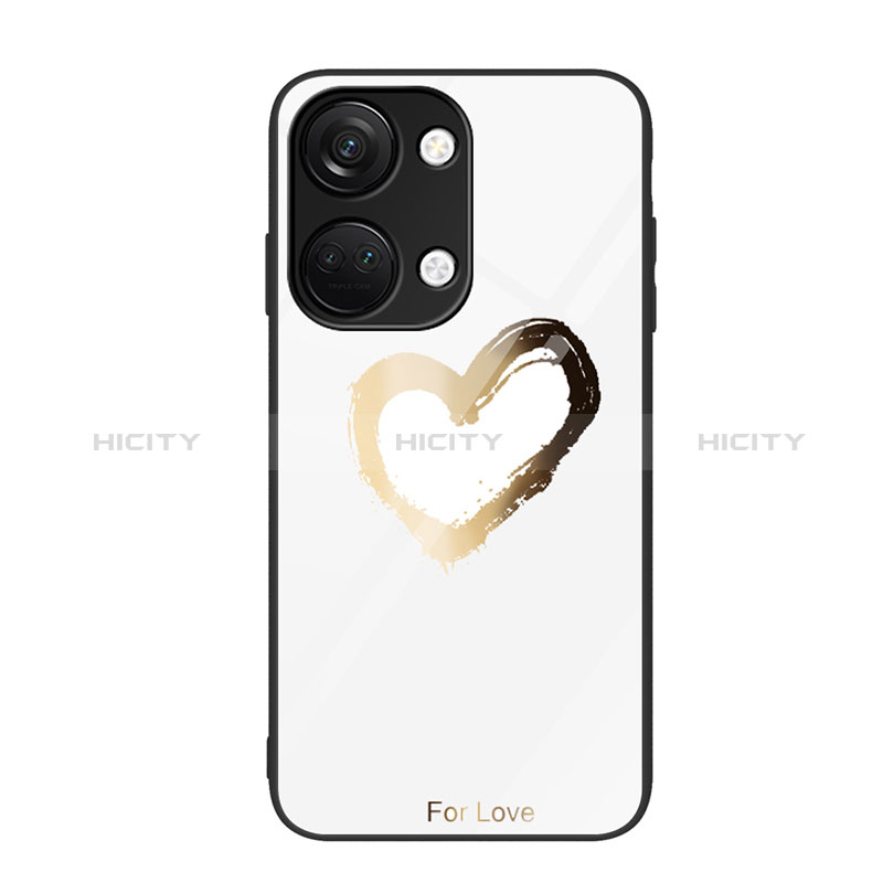 Funda Bumper Silicona Gel Espejo Patron de Moda Carcasa JM2 para OnePlus Ace 2V 5G