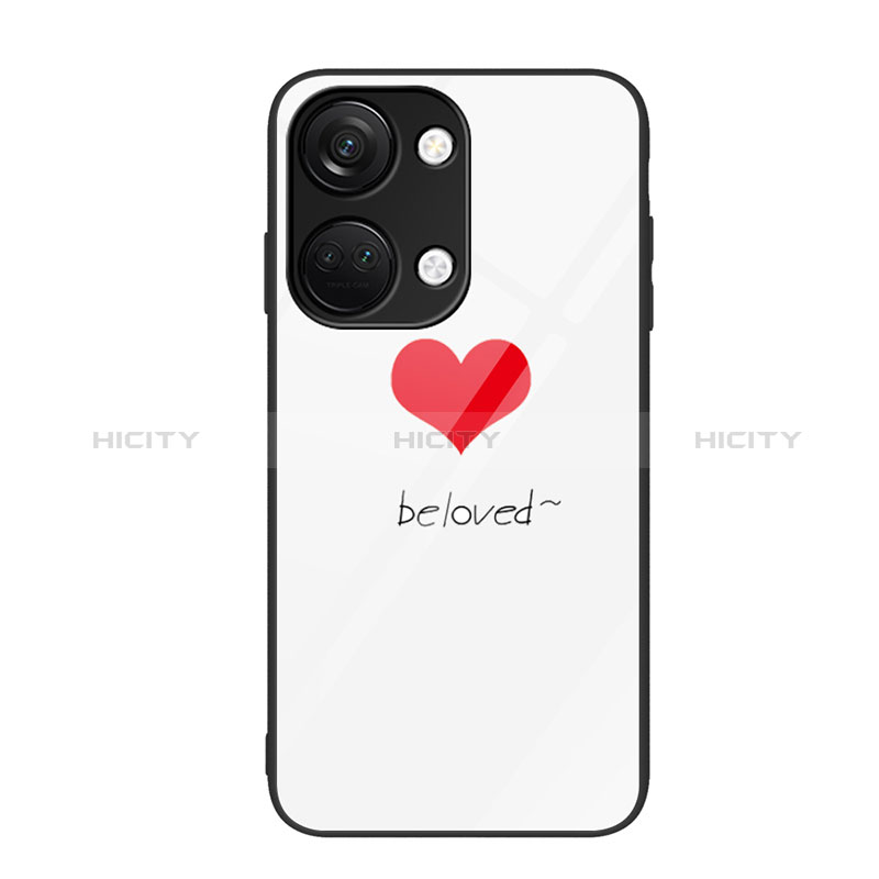 Funda Bumper Silicona Gel Espejo Patron de Moda Carcasa JM2 para OnePlus Ace 2V 5G