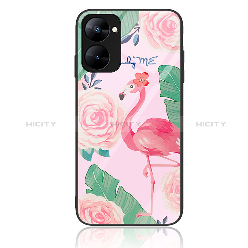 Funda Bumper Silicona Gel Espejo Patron de Moda Carcasa JM2 para Realme 10S 5G