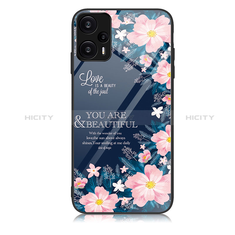 Funda Bumper Silicona Gel Espejo Patron de Moda Carcasa JM2 para Xiaomi Poco F5 5G