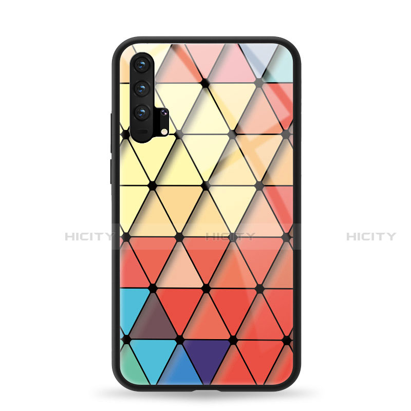 Funda Bumper Silicona Gel Espejo Patron de Moda Carcasa K02 para Huawei Honor 20 Pro