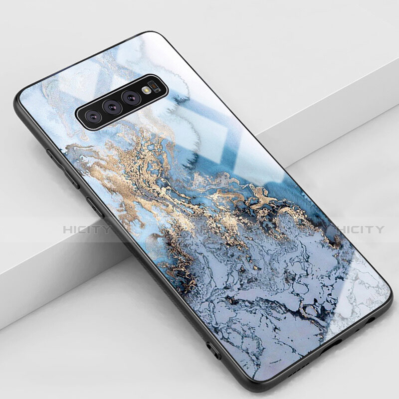 Funda Bumper Silicona Gel Espejo Patron de Moda Carcasa K02 para Samsung Galaxy S10 5G