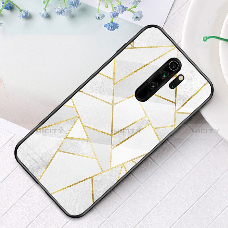 Funda Bumper Silicona Gel Espejo Patron de Moda Carcasa K03 para Xiaomi Redmi Note 8 Pro