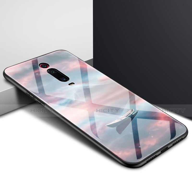 Funda Bumper Silicona Gel Espejo Patron de Moda Carcasa K04 para Xiaomi Mi 9T