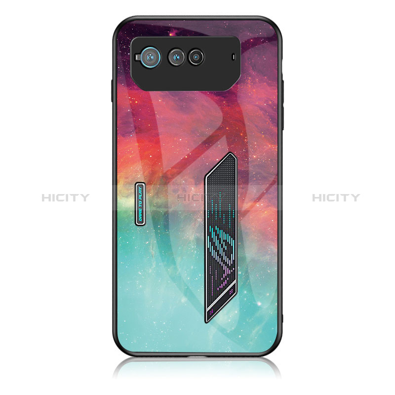 Funda Bumper Silicona Gel Espejo Patron de Moda Carcasa LS1 para Asus ROG Phone 6