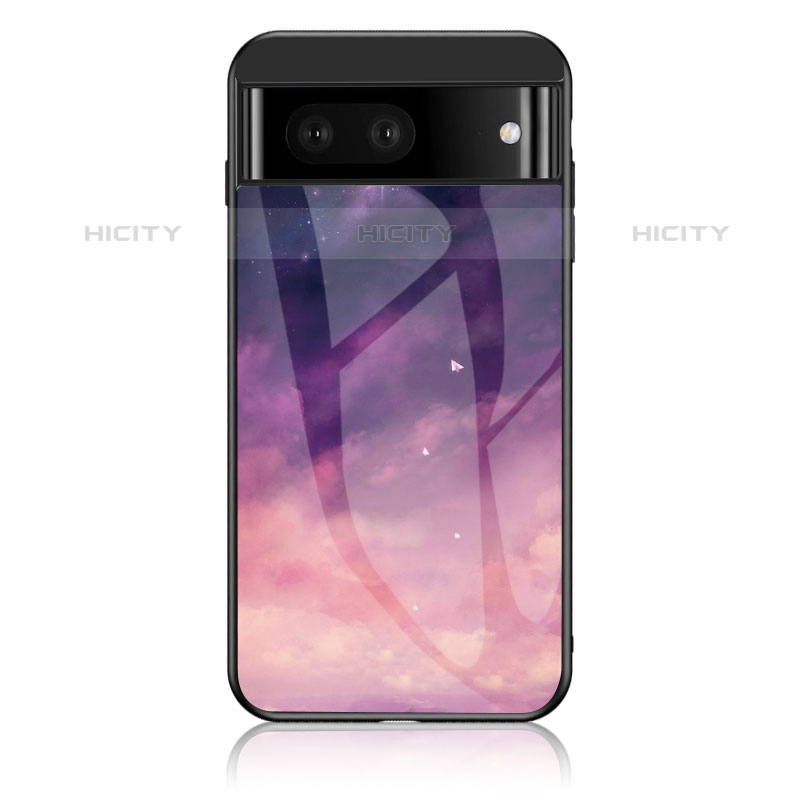 Funda Bumper Silicona Gel Espejo Patron de Moda Carcasa LS1 para Google Pixel 7 5G