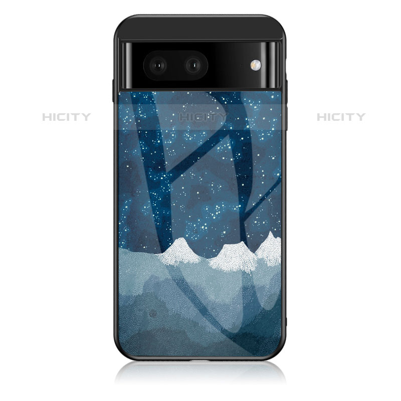 Funda Bumper Silicona Gel Espejo Patron de Moda Carcasa LS1 para Google Pixel 7 5G