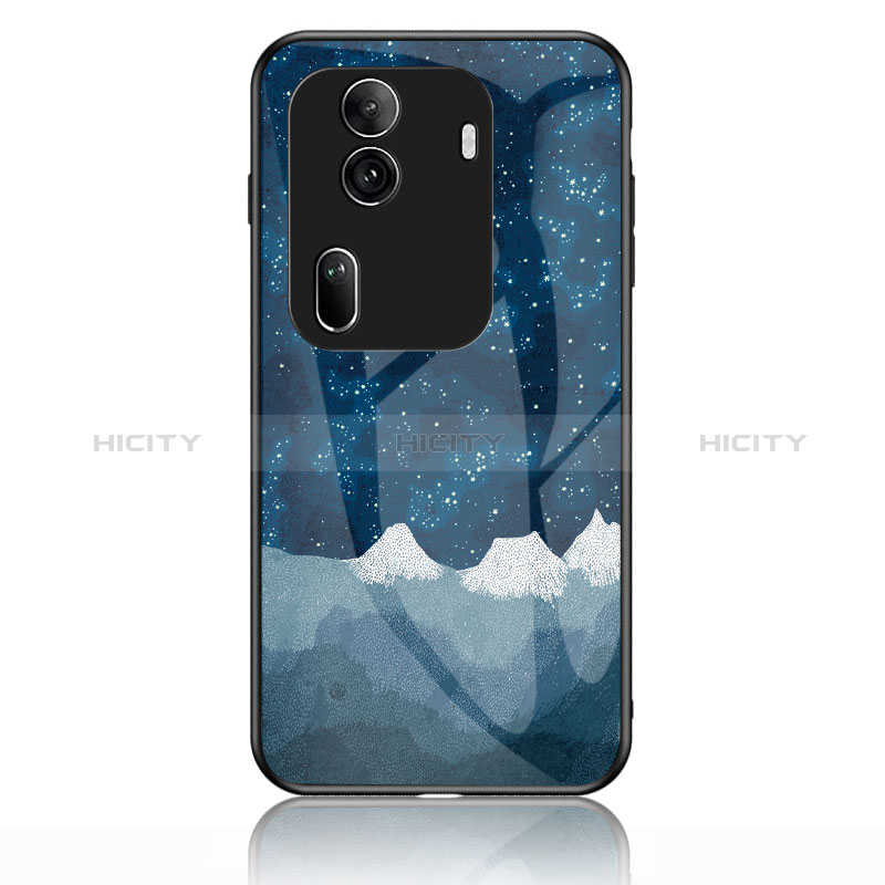 Funda Bumper Silicona Gel Espejo Patron de Moda Carcasa LS1 para Oppo Reno11 Pro 5G