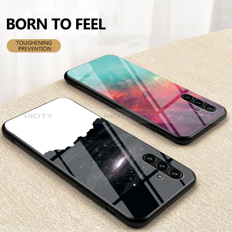 Funda Bumper Silicona Gel Espejo Patron de Moda Carcasa LS1 para Samsung Galaxy A04s