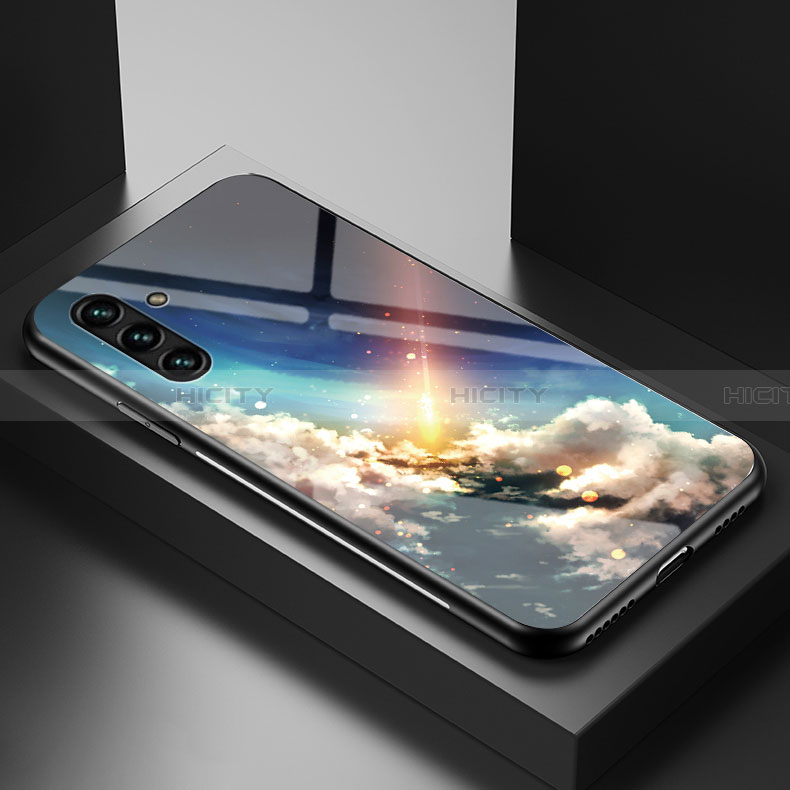 Funda Bumper Silicona Gel Espejo Patron de Moda Carcasa LS1 para Samsung Galaxy A13 5G Multicolor