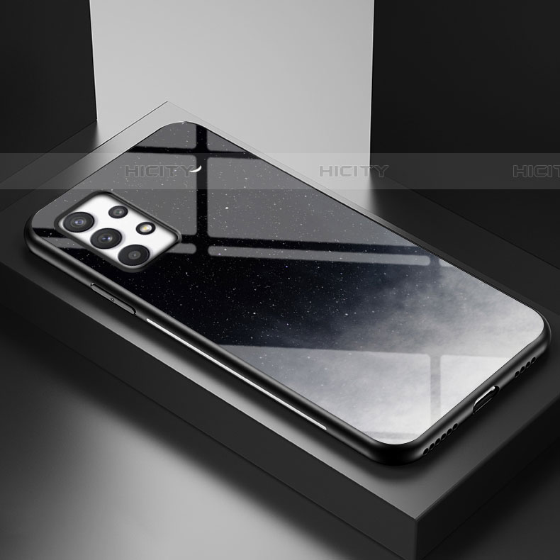 Funda Bumper Silicona Gel Espejo Patron de Moda Carcasa LS1 para Samsung Galaxy A53 5G