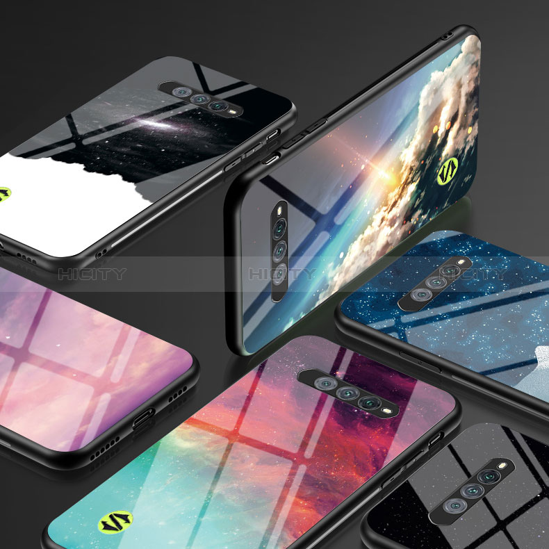 Funda Bumper Silicona Gel Espejo Patron de Moda Carcasa LS1 para Xiaomi Black Shark 4S 5G