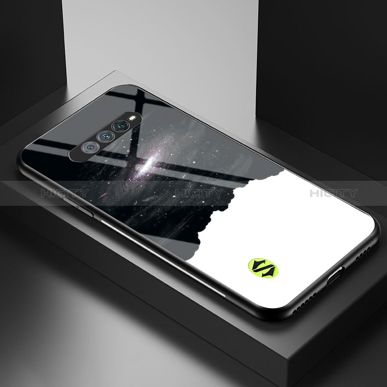 Funda Bumper Silicona Gel Espejo Patron de Moda Carcasa LS1 para Xiaomi Black Shark 4S 5G