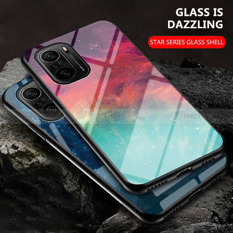 Funda Bumper Silicona Gel Espejo Patron de Moda Carcasa LS1 para Xiaomi Mi 11X 5G