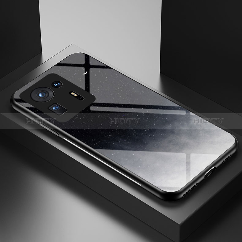 Funda Bumper Silicona Gel Espejo Patron de Moda Carcasa LS1 para Xiaomi Mi Mix 4 5G