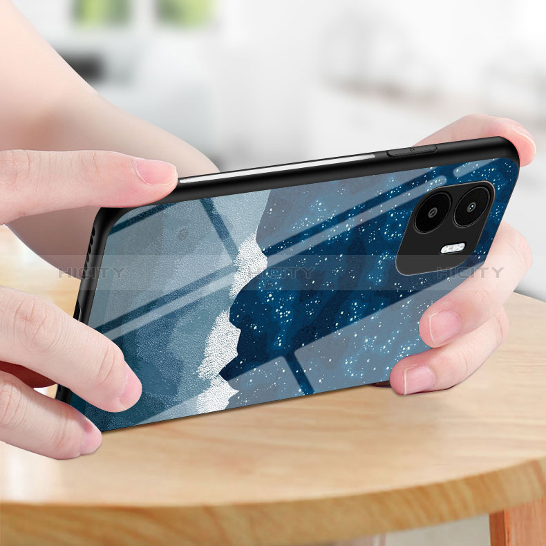 Funda Bumper Silicona Gel Espejo Patron de Moda Carcasa LS1 para Xiaomi Poco C51