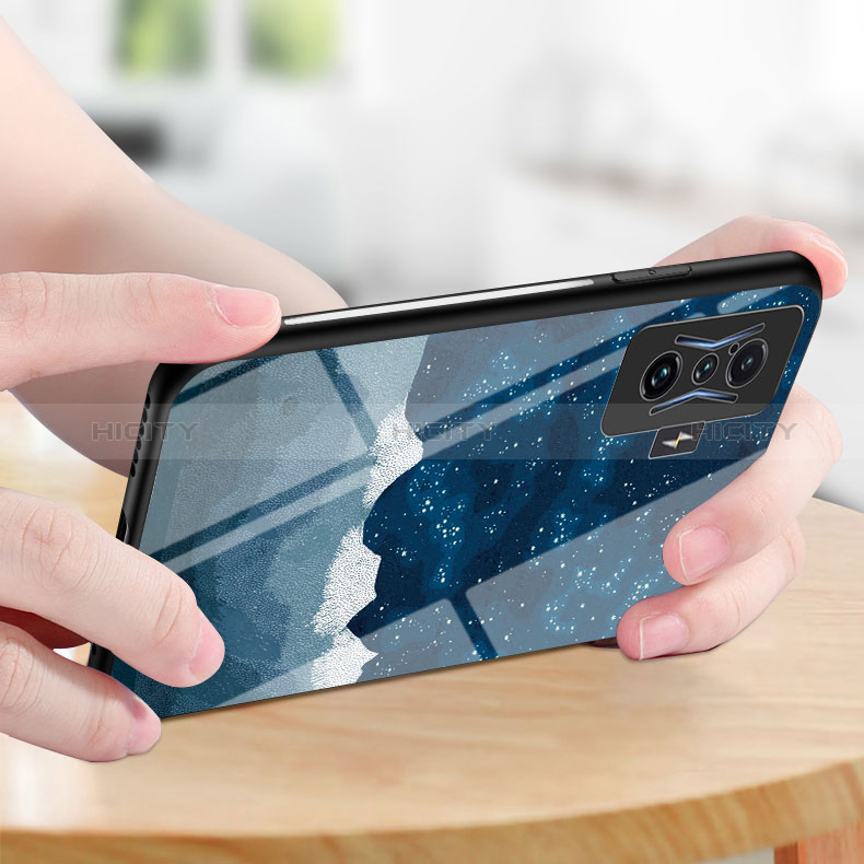 Funda Bumper Silicona Gel Espejo Patron de Moda Carcasa LS1 para Xiaomi Poco F4 GT 5G