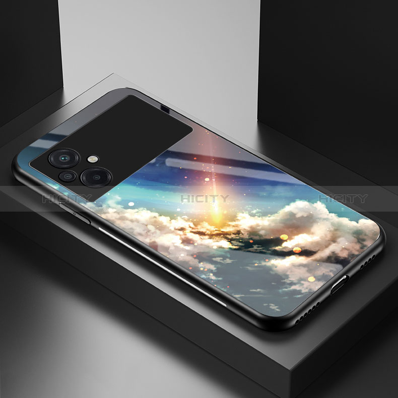 Funda Bumper Silicona Gel Espejo Patron de Moda Carcasa LS1 para Xiaomi Poco M5 4G Multicolor