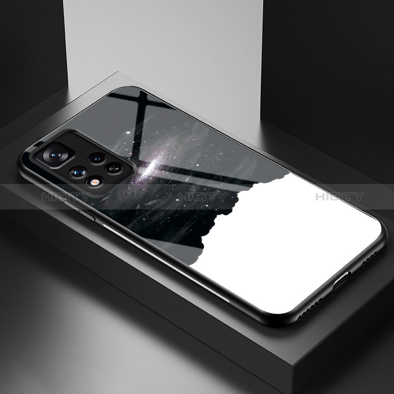 Funda Bumper Silicona Gel Espejo Patron de Moda Carcasa LS1 para Xiaomi Poco X4 NFC