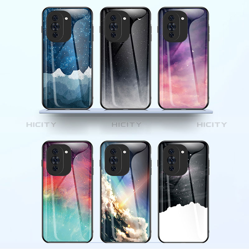 Funda Bumper Silicona Gel Espejo Patron de Moda Carcasa LS2 para Huawei Nova 10