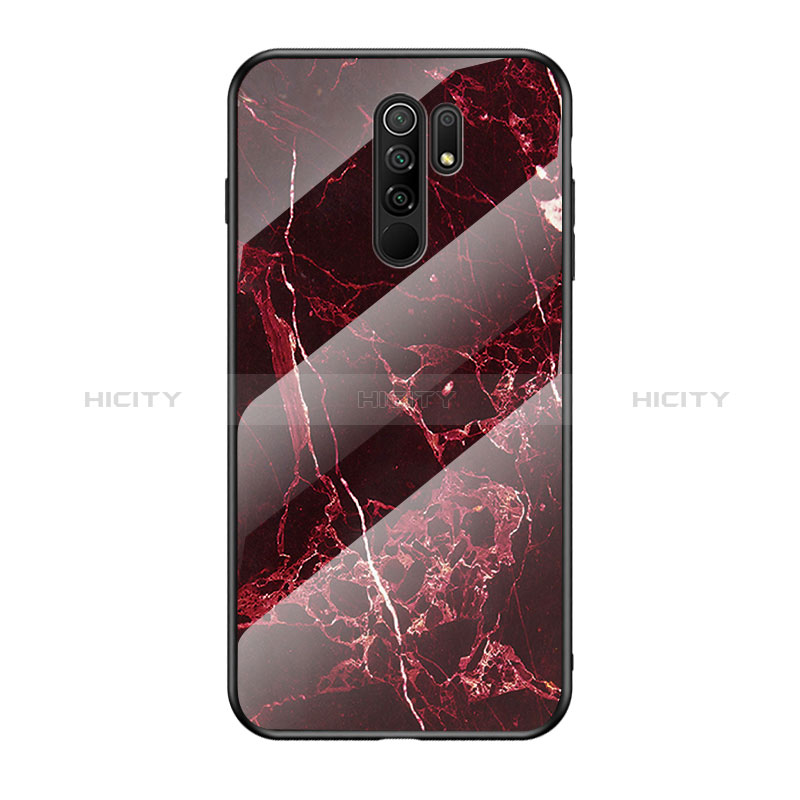 Funda Bumper Silicona Gel Espejo Patron de Moda Carcasa LS2 para Xiaomi Poco M2