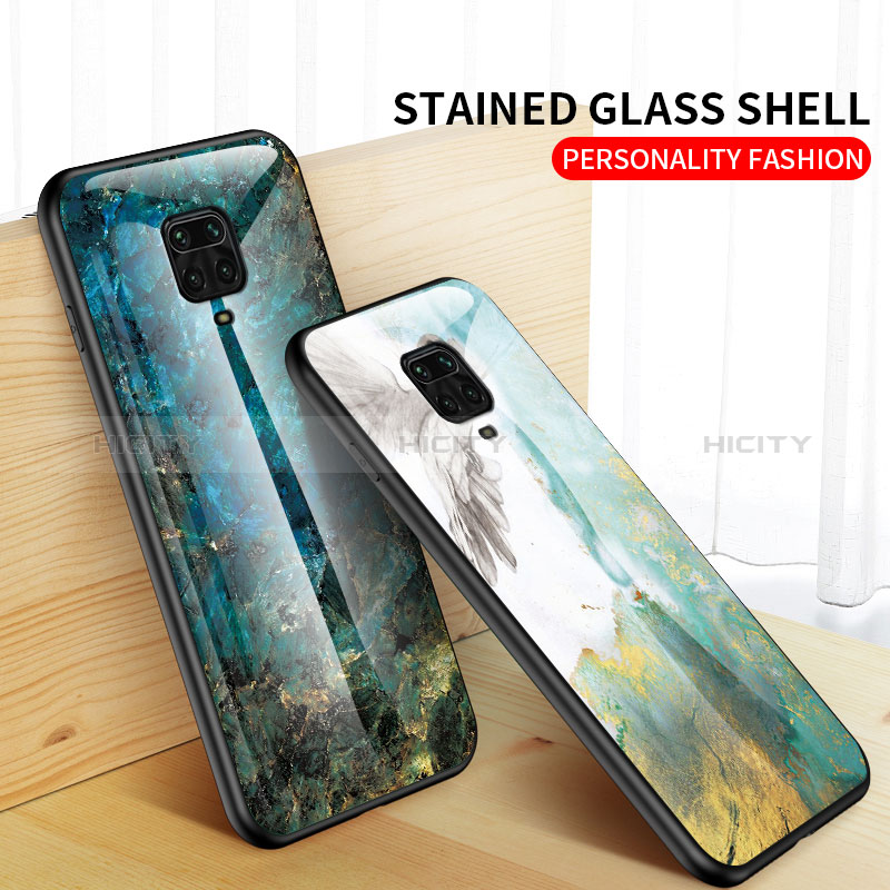 Funda Bumper Silicona Gel Espejo Patron de Moda Carcasa LS2 para Xiaomi Poco M2 Pro