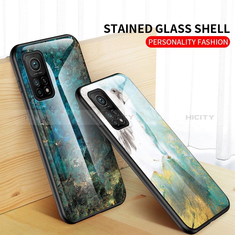 Funda Bumper Silicona Gel Espejo Patron de Moda Carcasa LS2 para Xiaomi Redmi K30S 5G