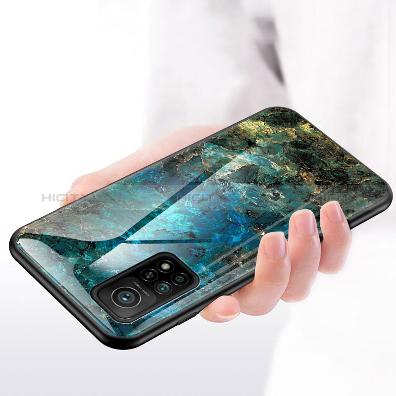 Funda Bumper Silicona Gel Espejo Patron de Moda Carcasa LS2 para Xiaomi Redmi K30S 5G